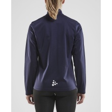 Craft Sport-Trainingsjacke Squad - ohne Seitentaschen, bequeme und funktionell - navyblau Damen